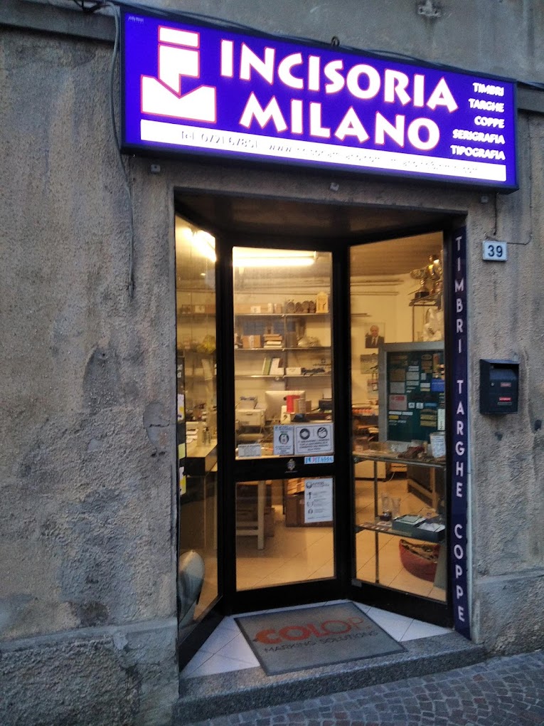 Incisoria Milano Pesaro