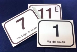 numeri civici